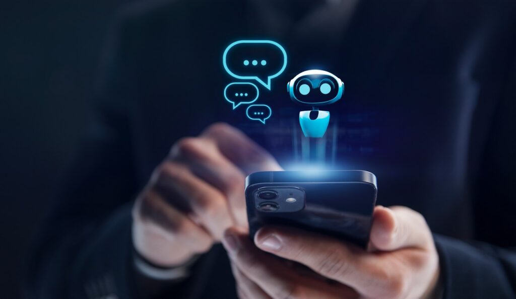 digital chatbot are assistant conversation for provide access to data growth of business in online network